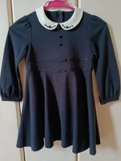 KUMIKYOKU ネイビー ワンピース 120