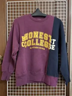 HONEST COLLEGE スウェット