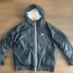 ☆00s NIKE 黒タグ ナイロンジャケット フーディー レタード ブラック 