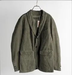 VAS-Y LENTEMENT コーデュロイジャケット　グリーン