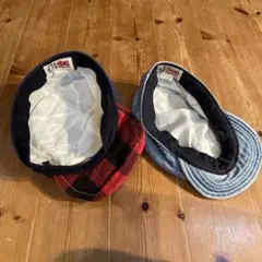 チャムスCHUMSワークキャップ帽子デニム セットメンズ男性レディース女性子供