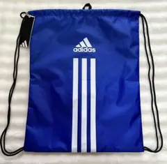 アディダス ジムバッグ パワー ジムサック ブルー/ホワイト軽い