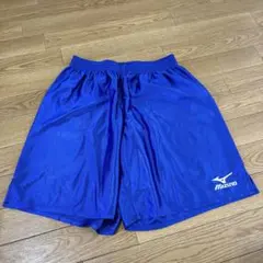 超美品 Mizuno ハーフパンツ 青 O