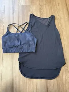 スカーラ　トップスセット　タンクトップS