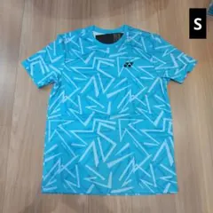 YONEX　Tシャツ Sサイズ　ライトブルー/ブラックロゴ