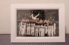 阪神 2025年 藤川球児監督 胴上 ハガキサイズ写真