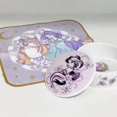 【一部新品】ディズニー　シー　一番くじ　アラジン　ジャスミン　陶器　タオル