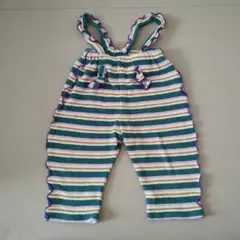 マーキーズ ストライプ柄フリル付きパンツ