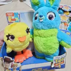 トイ・ストーリー4 ダッキー・バニー ぬいぐるみセット