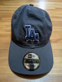 New Era 9TWENTY LAキャップ ダークグレー