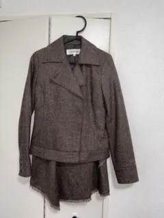 セットアップジャケットスカート