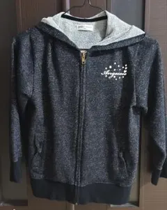 黒パーカー　140cm