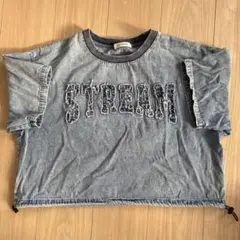デニムトップス　ショート丈　Mサイズ