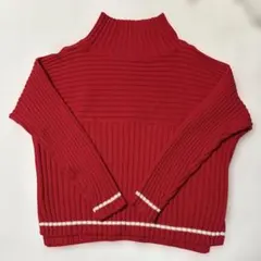 ロペピクニック ROPE' PICNIC アソートリブ切り替えニットプルオーバー