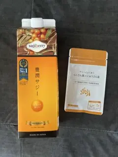 豊潤サジー 1000ml らくさん菌とにゅうさん菌セット - メルカリ