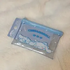 ダイソー シナモロール ラメポーチ