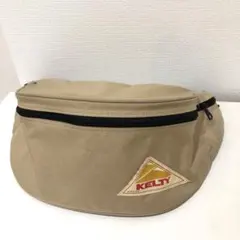 KELTY ベージュ ボディバッグ　ミニファニー　ウェストポーチ　ショルダー