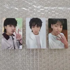 BTS ジョングク GOLDEN ユニバ ラキドロ トレカ3枚セット メルカリ