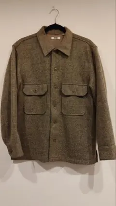 UNIQLO U　ウールシャツジャケット