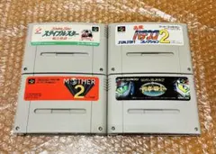 【SFCソフト4本セット・Nintendo Super Famicom】kgp