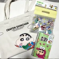 【日本未入荷】クレヨンしんちゃん トートバッグ等、3点セット　(02)