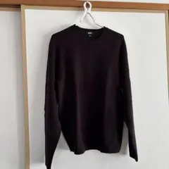 新品未使用☆UNIQLO メンズクルーネックニット Mサイズ