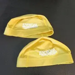 CENTRAL SPORTS 水泳帽 イエロー 2個セット