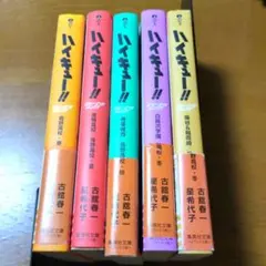 ハイキュー!! ショーセツバン!!　5冊セット