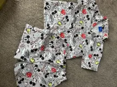 ミッキーマウス 半袖シャツとショートパンツセット 100cm