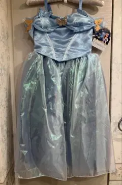未使用★ディズニー映画実写版「シンデレラ」ドレス5-6歳120★コスチューム