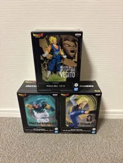 人造人間18号VSミスターサタンとマイティマスク　ベジット三体セット