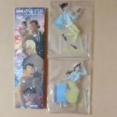 【名探偵コナン】工藤新一＆毛利蘭アクリルスタンド+ 隻眼の残像 ステッカー