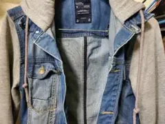 デニムパーカー ジージャン Bershka ベルシュカのサムネイル