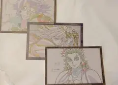 鬼滅の刃DINING おすそ分けポストカード 冨岡義勇 煉獄杏寿郎 お楽しみくじ