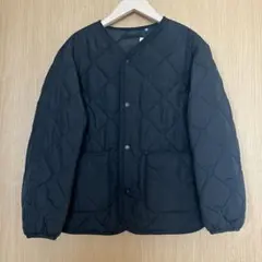 未使用　ユニクロ ウォームパデッド ウォッシャブルカーディガン 140 黒