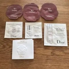 Dior CHANEL スキンケアサンプル9点セット