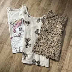 H&M 110サイズ　ロンT3枚セット