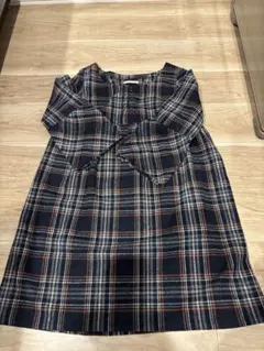 SELF SERVICE チェック柄 Mサイズ ワンピース