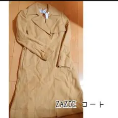 ZAZIE カシミヤ コート ベージュ サイズ38のサムネイル