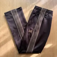NEEDLES トラックパンツ フェイクレザー レザー - メルカリ