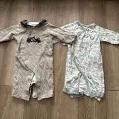 べべロンパース2枚セット