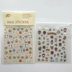 ネイルシール サンリオミックス 2枚セット