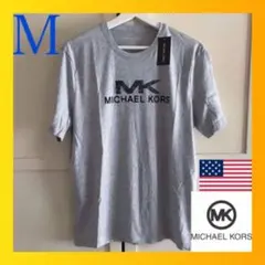 レア 新品 マイケルコース USA ロゴ Tシャツ M グレーのサムネイル