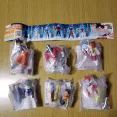 ドラゴンボール　スキルズフィギュア01 全6種セット　内袋未開封品！