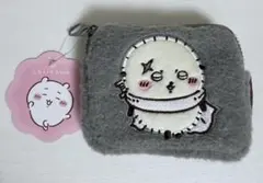 匿名配送 ちいかわ ふわふわミニポーチ 即日発送 ラッコ 新品タグ付き