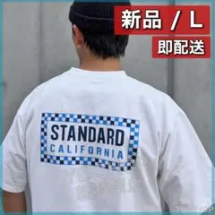 XL スタカリ オフィシャルストア限定 2トーン チェッカーロゴTシャツ