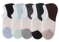 新品未使用　アンクルソックス 5足セット