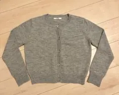 スナイデル ショート ニット カーディガン グレー フリーサイズ