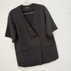 グローバルワーク リネンライクショートスリーブジャケットMATINEE LINEのサムネイル