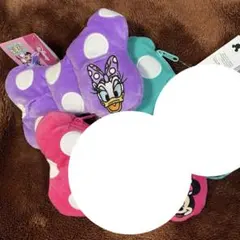 ディズニー　プレミアムザッカリボンポーチ　GO FOR IT!　ナムコ　全3種